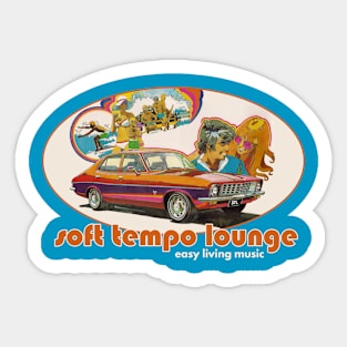 Easy living music v.02 Sticker